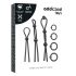 Addicted Toys - Silikon-Penisring-Set - 7-teilig (schwarz) 