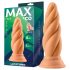 Max & Co Felix - gedrehter Anal-Dildo - 15cm (natur)