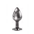 Evolved Schwarzes Juwel - Metall Anal Dildo Set (Schwarz-Silber) 