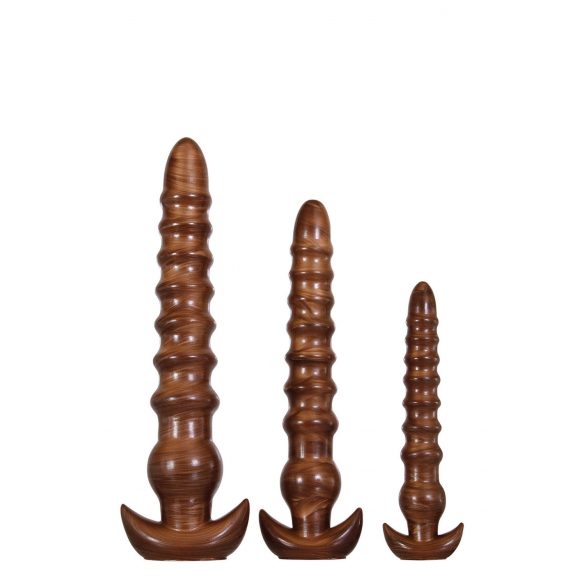 Evolved Twisted Love - Anal-Dildo-Set (Braun) 