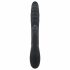 Playboy Rapid Rabbit - wiederaufladbarer Vibrator mit Klitorisarm (schwarz)