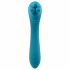 Evolved Heads or Tails - Wiederaufladbarer doppelseitiger Vibrator (blau)