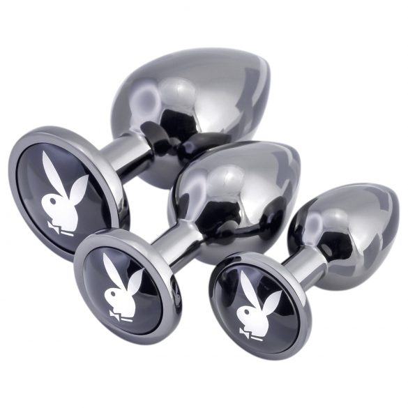 Playboy Analkugel-Set - 3-teilig (Silber)