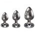 Playboy Analkugel-Set - 3-teilig (Silber)