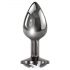 Playboy Tux - Anal Plug - Klein (Silber)