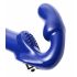 Strap U Revolver II - Analdildo zum Anschnallen (Blau)