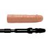 Master Series Dick Stick - Teleskopstange mit Dildo (schwarz-natur) 