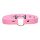 Master Series Kinky Kitty - Halsband mit Katzenkopf-Ring (Rosa) 