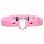 Master Series Kinky Kitty - Halsband mit Katzenkopf und Ring (Pink)