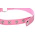 Master Series Kinky Kitty - Halsband mit Katzenkopf und Ring (Pink)