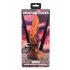 Creature Cocks Ravager - texturierter Silikon-Dildo - 20 cm (orange)