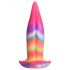 Creature Cocks Zunge - Leuchtender Silikon-Dildo - 21cm (Regenbogen) 