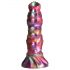 Creature Cocks Larve - ovipositorer Dildo mit Eiern (Regenbogen) 