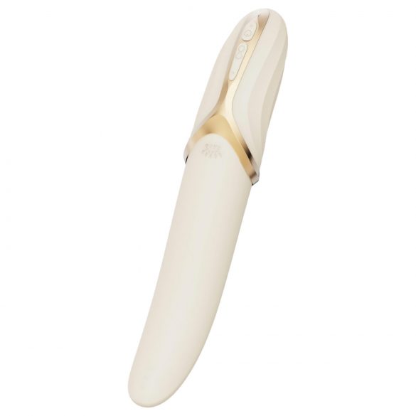 Zalo Eve - wiederaufladbarer, wärmender, rotierender Vibrator (weiß)