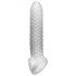 Fat Boy Checker Box - Penis-Hülle (19cm) - Milchweiß 