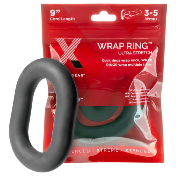 Perfect Fit Ultra Wrap 9 - dicke Penisring - schwarz (22 cm)