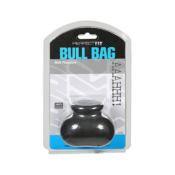 Perfect Fit Bull Bag - Hodensack und Stretcher (schwarz) 