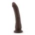 Dr. Skin 8,5 - Saugnapfbasierter realistischer Dildo - Braun (20,5 cm) 