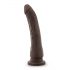 Dr. Skin 8,5 - realistischer Haftfuß Dildo - Braun (20,5cm)