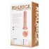 REALROCK - Saugnapf-Vibrator - Natur (20,5 cm)