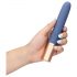 Loveline Reisebuddy - Akku-Vibrator mit Gleitgelhalter (Pastellblau)