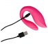 Loveline - wiederaufladbarer, kabelloser Paarvibrator (pink)