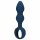 Loveline - Analdildo mit Fingerring - klein (blau)