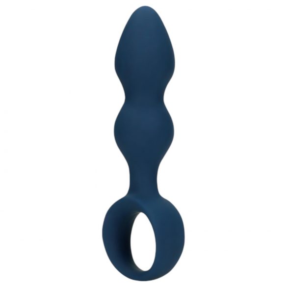 Loveline - Analdildo mit Fingerring - klein (blau)