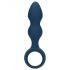 Loveline - Analdildo mit Fingerring - klein (blau)