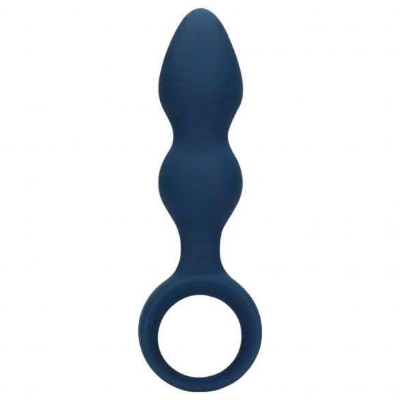 Loveline - Anal-Dildo mit Haltegriff - groß (blau) 