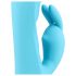 Loveline - Wiederaufladbarer, wasserdichter Rabbit-Vibrator mit Klitorisstimulator (blau)