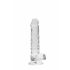 REALROCK - Transparenter, realistischer Dildo - kristallklar (17cm) 