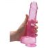 REALROCK - Transparenter Dildo - Pink (22cm)