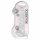 REALROCK -Transparentes realistisches Dildo - kristallklar (22cm) 