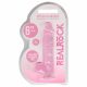 REALROCK - transparenter, realistischer Dildo - Pink (15 cm) 