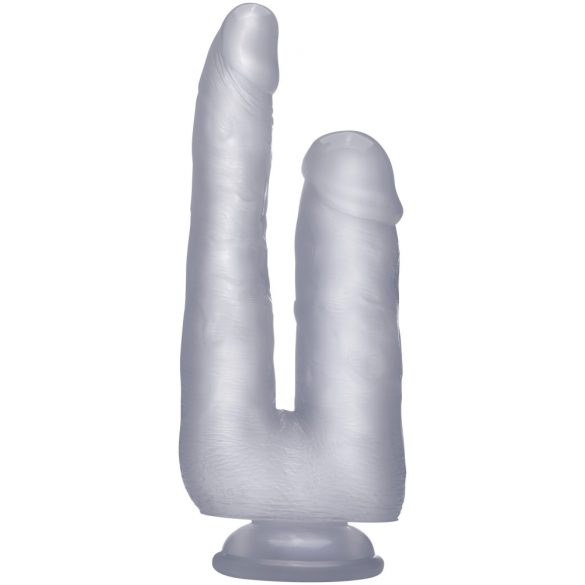 Realrock - realistische Doppeldildo - 22 cm (transparent)