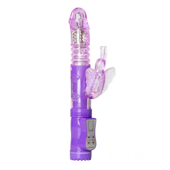 Easytoys Butterfly - rotierende Stoßvibrator (lila)