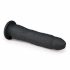 Easytoys - Saugfuß 100% Silikon Dildo (21cm) - Schwarz 