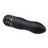 Easytoys Diamond Curved - Mini Stab Vibrator (schwarz) 