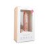 Easytoys - Saugnapf Dildo mit Hoden, groß (26,5cm) - Naturfarben 