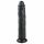 Easytoys - haftender extragroßer Dildo (28,5cm) - schwarz 