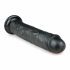 Easytoys - haftender extragroßer Dildo (28,5cm) - schwarz 