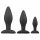 Easytoys Rocket - Anal-Dildoset - schwarz (3-teilig)