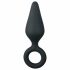 Easytoys Spitzer Plug S - Anal Dildo (schwarz) - klein 