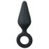 Easytoys Spitzer Plug S - Anal Dildo (schwarz) - klein 