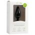 Easytoys Pointy Plug - Anal-Dildo mit Haltering - Medium (Schwarz)