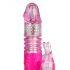 Easytoys - rotierende perlen, stoß, klitorisarm Vibrator (pink) 