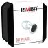 Rimba XS - Silber Analplug mit schwarzem Stein