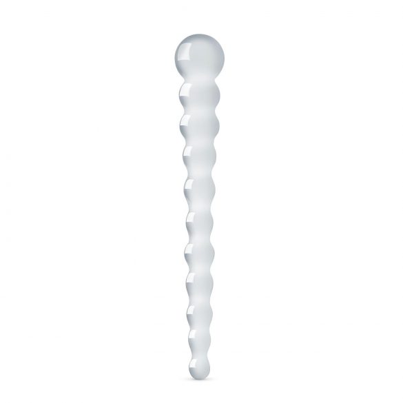 Gildo Glass No. 20 - Perlenglas Dildo (transparent)