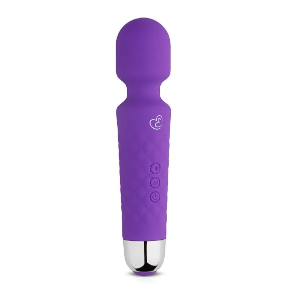 EasyToys Mini Wand - Wiederaufladbarer Massagevibrator (Lila)